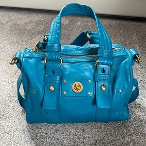 Marc Jacob’s Peacock blue handbag